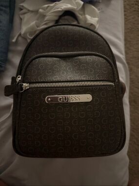 guess mini jean backpack Factory Evan Color-Block Crossbody Denim Leeza Small Backpack Guess